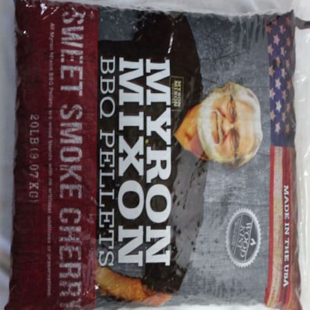 Myron Mixon Sweet Smoke BBQ Pellets Wood Pellets All Natural Cherry 20 lb NWP0098